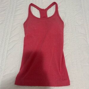 Lululemon Racerback Pink Tank Top